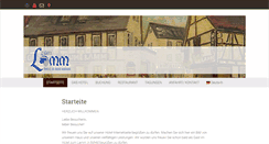 Desktop Screenshot of lamm-ilsfeld.de